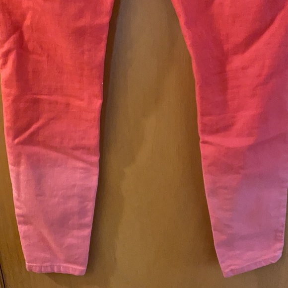 Free People Pink Ombré Skinny Jeans Size 26 - Picture 6 of 9